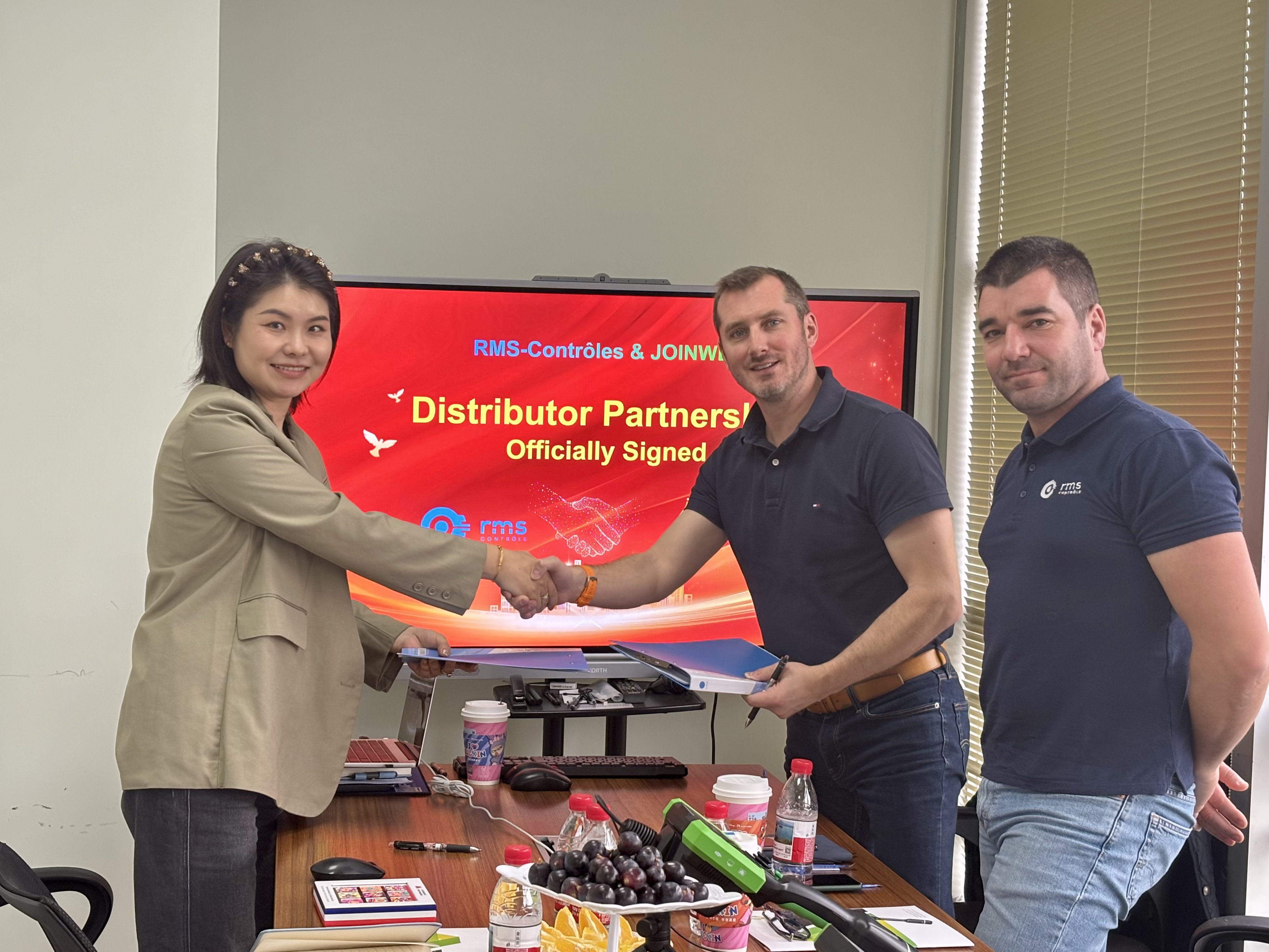 JOINWE Welcomes French Distributor RMS-Contrôles