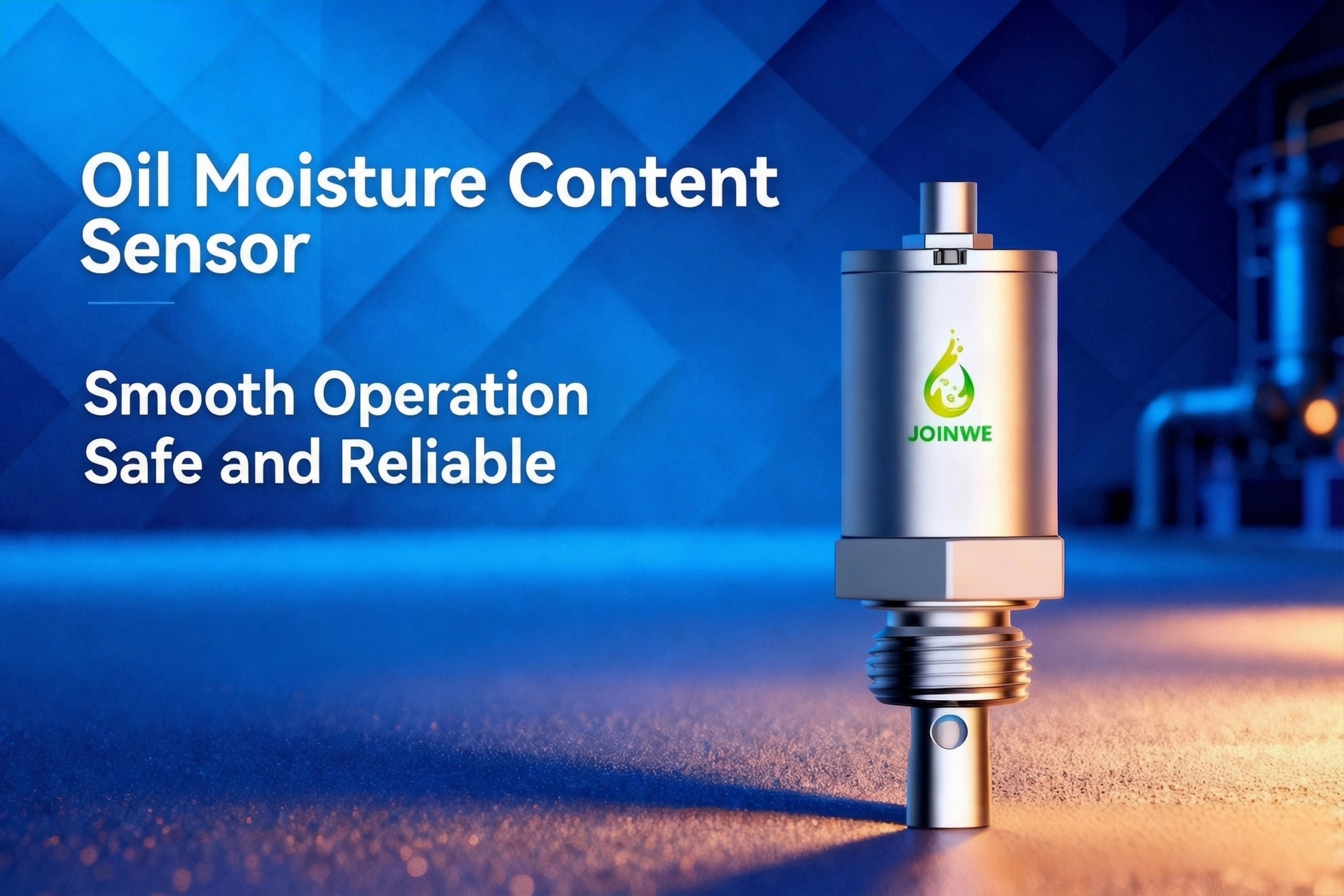 JOINWE Oil Moisture Content Sensor Ensures Core Equipment Reliability